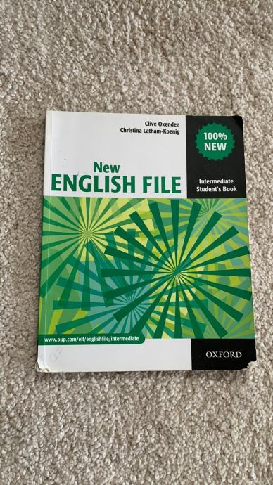 New English File, ucbenik za anglescino