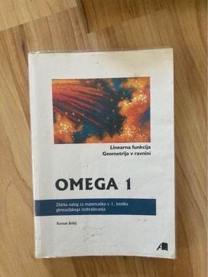 Učbeniki za matematiko Omega 1., 2., 3., 4. letnik