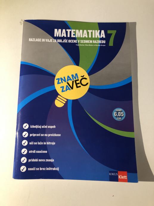 Zbirka Vaj: MATEMATIKA 7