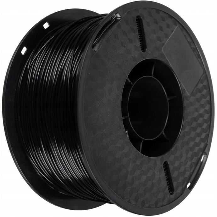 PLA filament 1kg polnilo za 3D tiskalnik črno 1,75mm