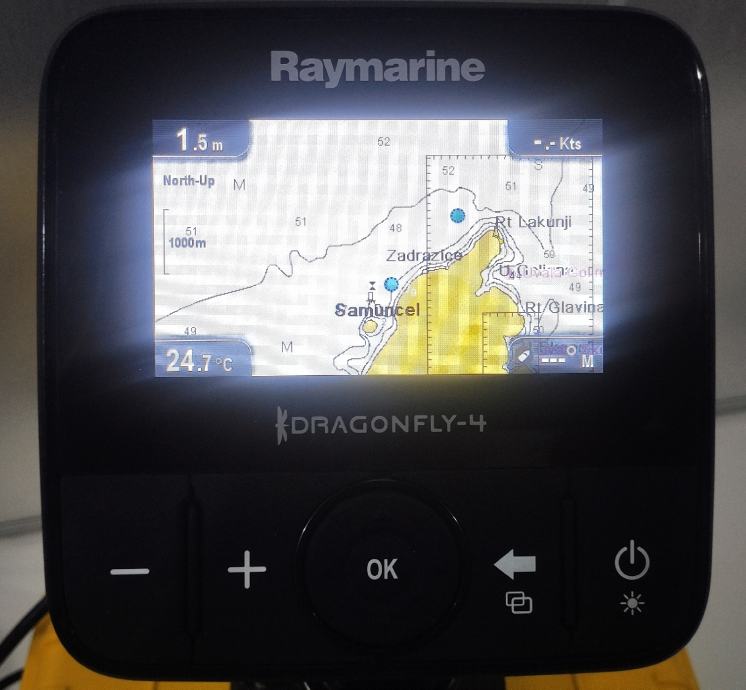 Fishfinder Raymarine Dragonfly 4 PRO