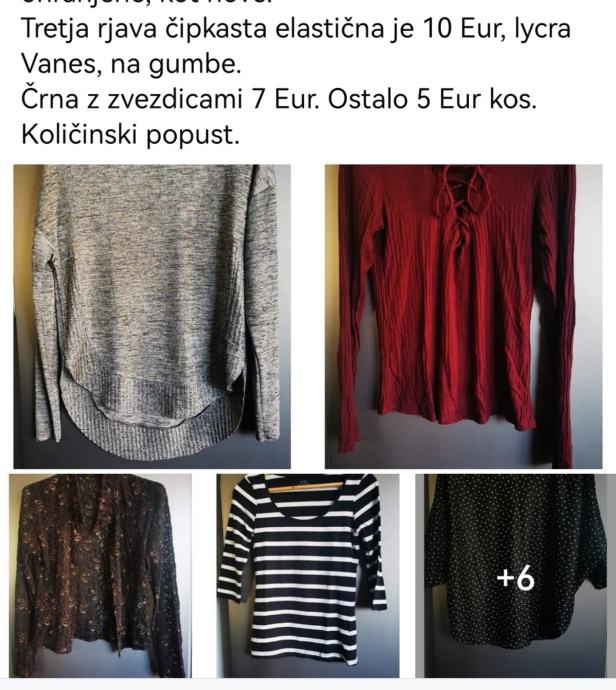 majčke/top, xs, s,