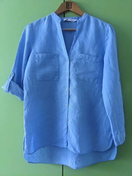 Ženska lanena bluza/tunika Zara št S/M/L