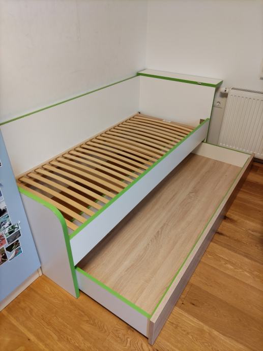 Mladinska postelja s predalnikom