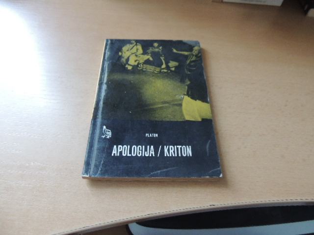 APOLOGIJA KRITON PLATON MLADINSKA KNJIGA 1967