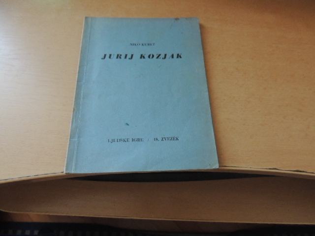 JURIJ KOZJAK N. KURET ZALOŽBA LJUDSKIH IGER 1936