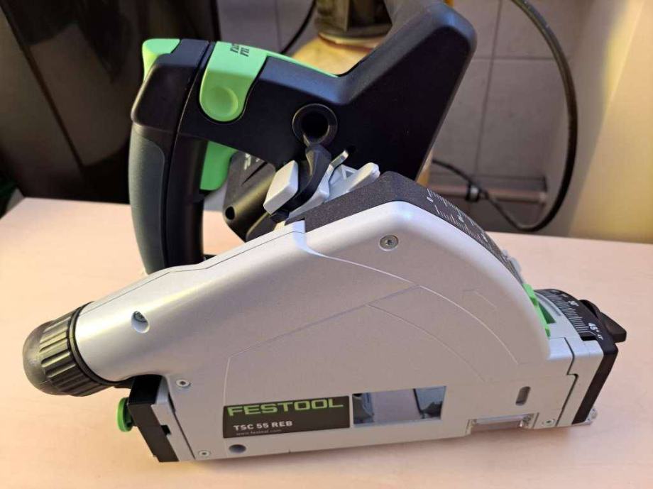 Festool akumulatorska potopna žaga TSC 55 REB, vključno z 2 x baterijo