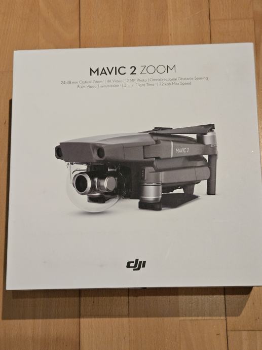 DJI MAVIC 2 ZOOM + MAVIC 2 FLY MORE KIT NOV, NERABLJEN!!!