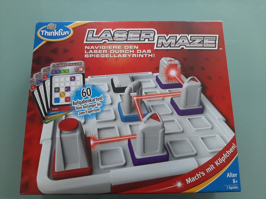 Družabna igra Laser Maze - kot nova 8+