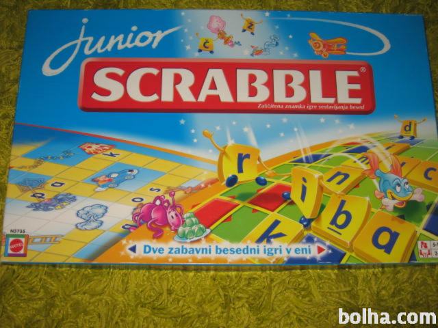 Junior Scrabble igra črkovanja