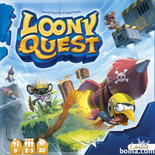 loony quest družabna igra