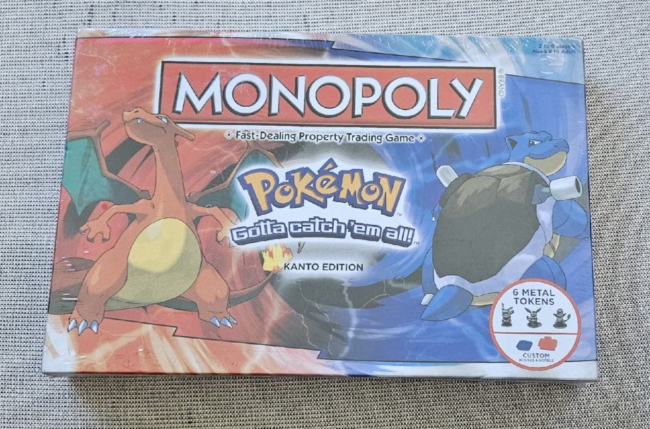 Pokemon Monopoly Kanto