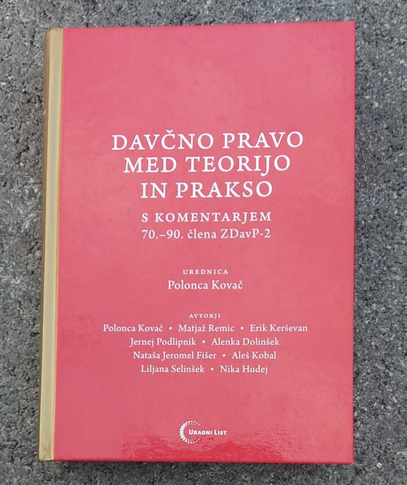 Davčno pravo med teorijo in prakso s komentarjem, 2021