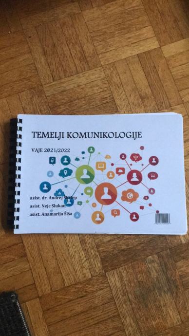 Temelji komunikologije, skripta za vaje (FDV)