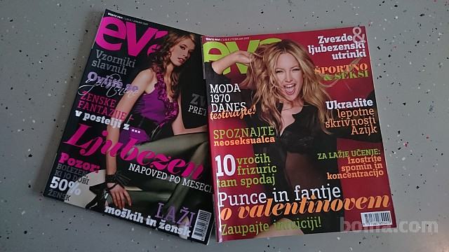 Revija EVA z vročimi, najbolj branimi in iskanimi temami + PODARIM!