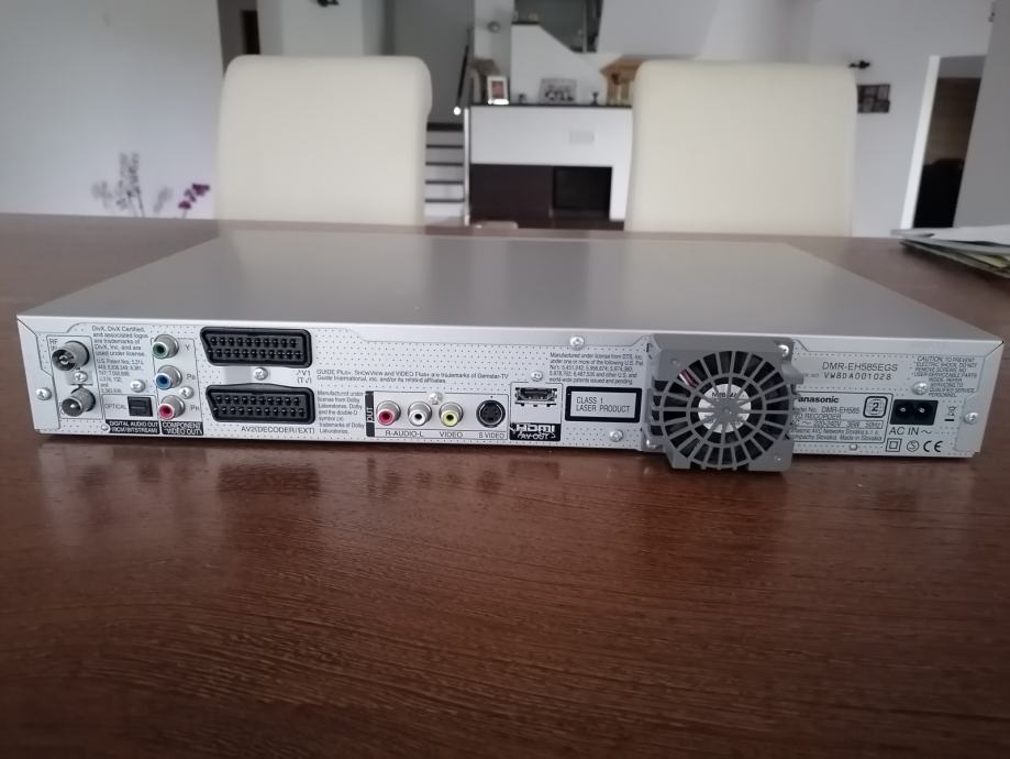 Vrhunski Dvd Hdd Snemalnik Panasonic Dmr Eh Gb Hdd Hdmi Izhod