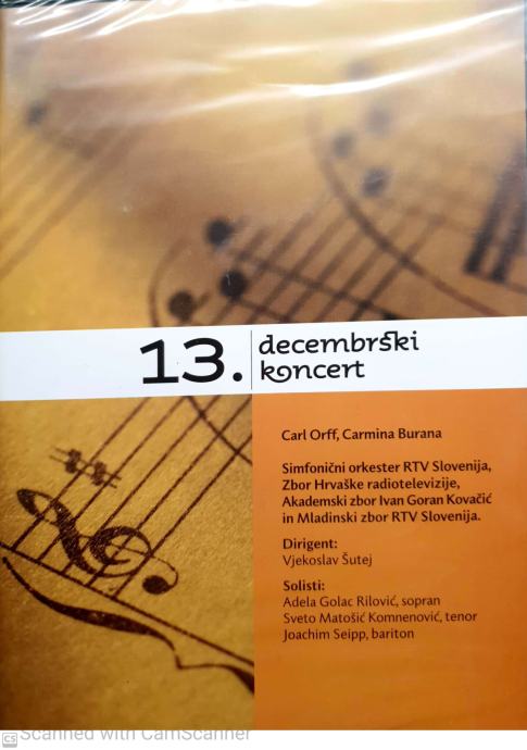 CARMINA BURANA - 13. decembrski koncert - Carl Orff