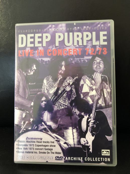 DEEP PURPLE - live in concert - 1972 copenhagen, 1973 new york