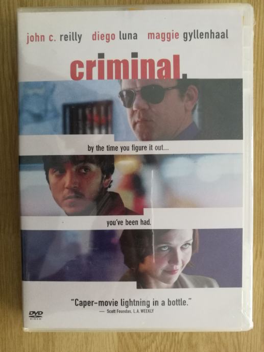 DVD - CRIMINAL