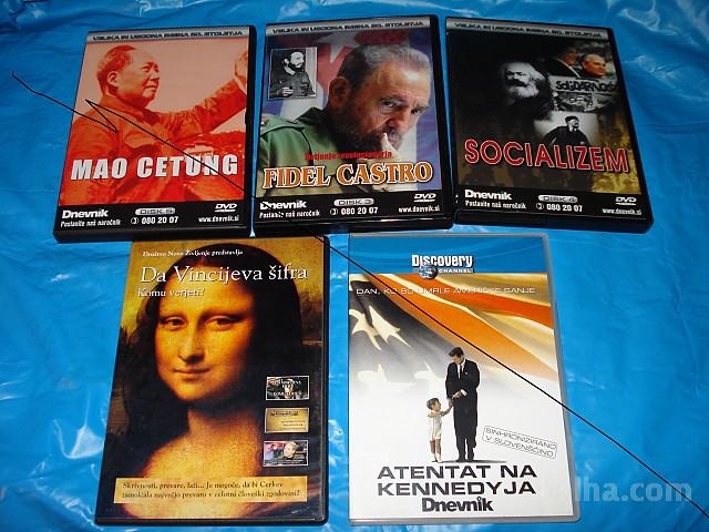 DVD DOKUMENTARCI - CASTRO, KENNEDY, MAO CETUNG,