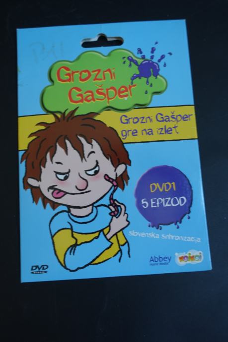 DVD Grozni Gašper 1, 5 epizod