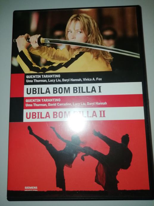 DVD Ubila bom Billa 1, 2 (Kill Bill 1, 2)