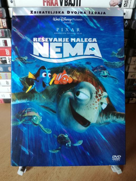 Finding Nemo (2003) Dvojna DVD izdaja / Sinhronizirano v slovenščino