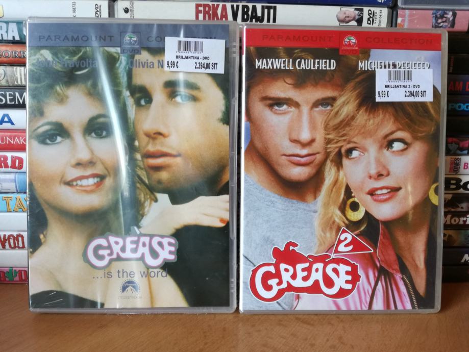 Grease Duology (1978-1982) (ŠE ZAPAKIRANO) / Slovenski podnapisi