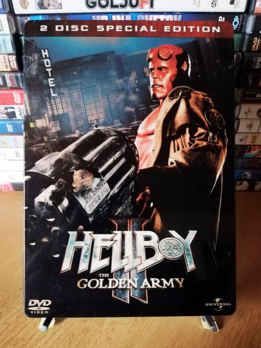 Hellboy II: The Golden Army (2008) 2xDVD / Steelbook / Slo podnapisi