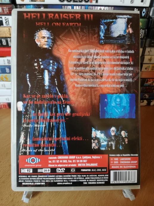 Hellraiser III: Hell On Earth (1992)