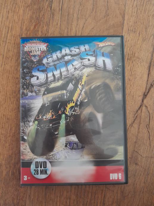 Hotwheels monster jam Crash and smash DVD