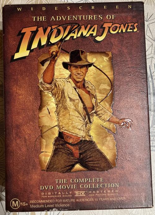 INDIANA JONES I,II,III,IV. DVD