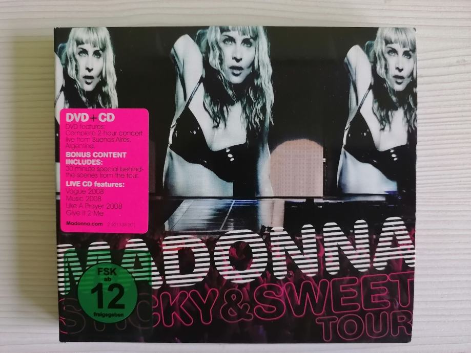 Madonna - Sticky & Sweet Tour (DVD + CD)