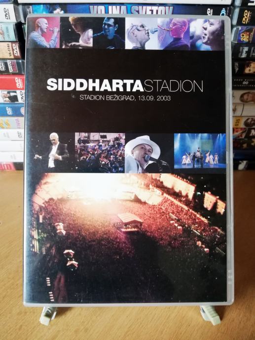 Siddharta Stadion Bežigrad 13.9.2003 / Promocijski DVD, prava redkost