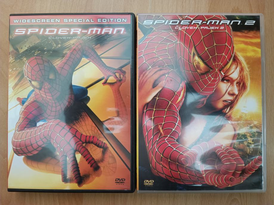 Spider-man 1, 2 Ptt častim :)