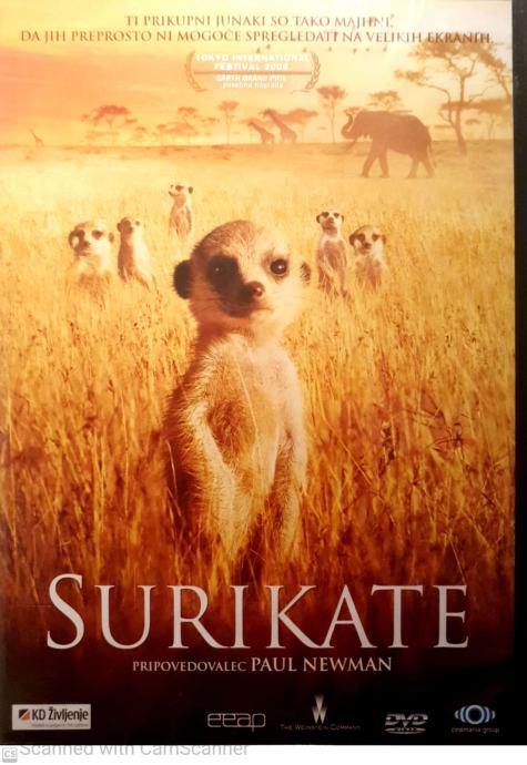 SURIKATE - dokumentarni DVD film