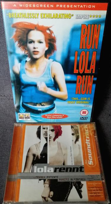 Teci, Lola, teci (Run Lola Run / Lola Rennt, 1998), film + CD glasba