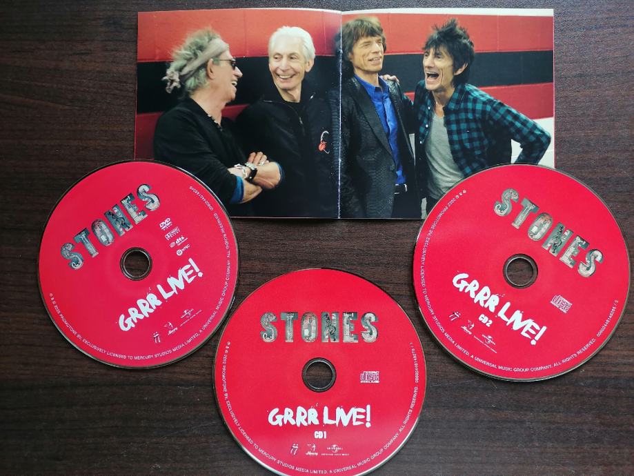 The Rolling Stones - GRRR LIVE! (DVD + 2CD)