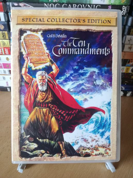 The Ten Commandments (1956) Dvojna DVD Izdaja