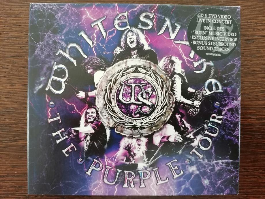 WHITESNAKE - The Purple Tour (CD+DVD)