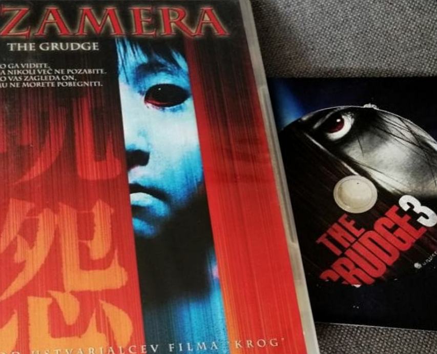 Zamera 1, 2, 3 (The Grudge 1-3) - 3 DVD horror filmi, grozljivke