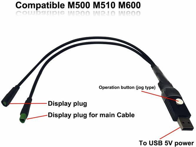 čip tuning Kabel za odklep električnega kolesa motorjev BAFANG CAN bus