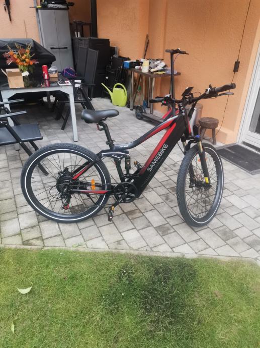 Električno kolo 750W, 26", ALU okvir, SHIMANO prestave