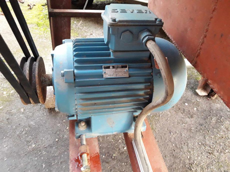 3-fazni elektromotor Sever 3 kW tip ZK100Ld4, elektro motor trofazni