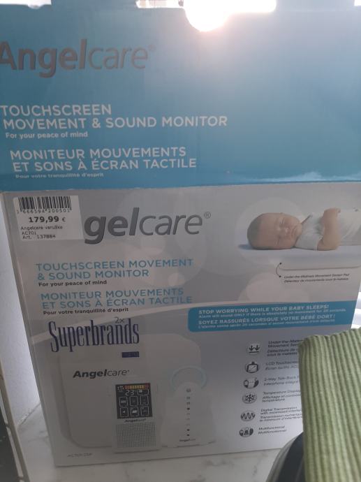 Angelcare touchscreen movement & sound monitor