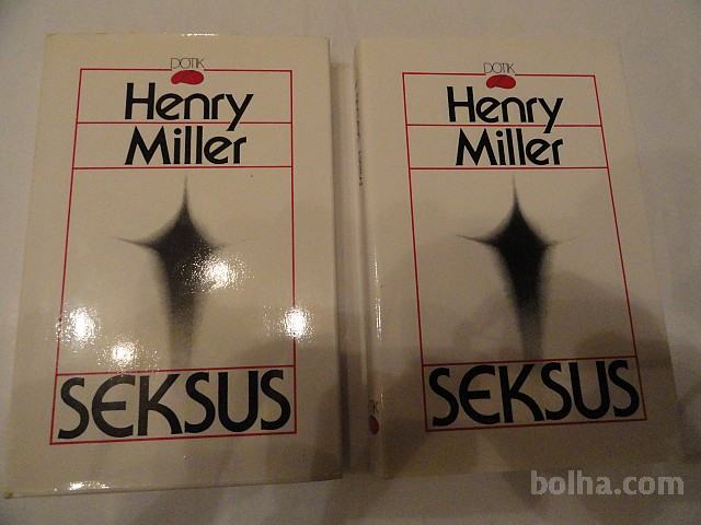 HENRY MILLER, SEKSUS, 2 KNJIGI, DOTIK