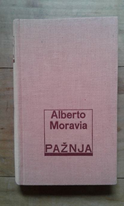 Pažnja, Alberto Moravia, erotični roman, Otokar Keršovani 1965