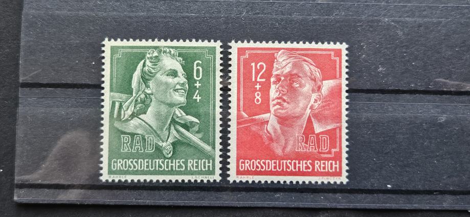 delavci - Deutsches Reich 1944 - Mi 894/895 - serija, čiste (Rafl01)