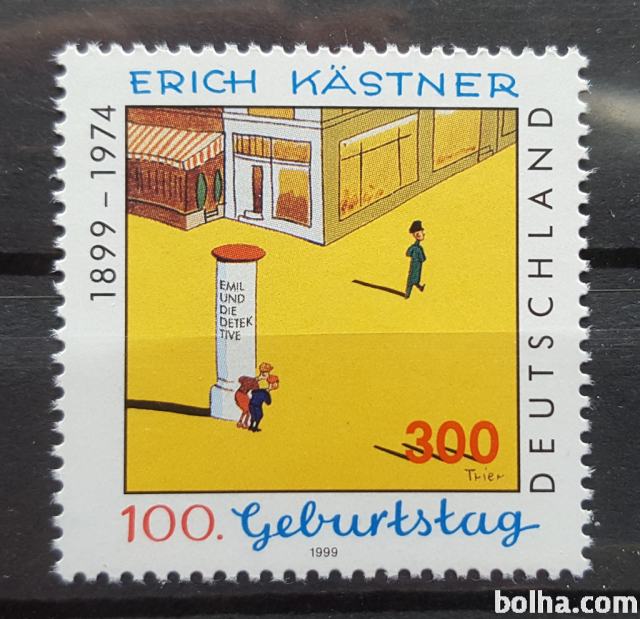 Erich Kastner - Nemčija 1999 - Mi 2035 - čista znamka (Rafl01)