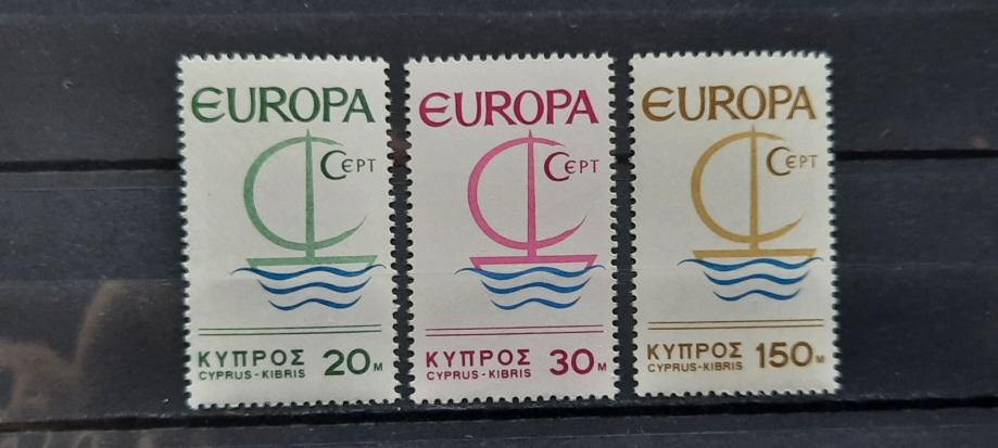 Evropa, CEPT - Ciper 1966 - Mi 270/272 - serija, čiste (Rafl01)